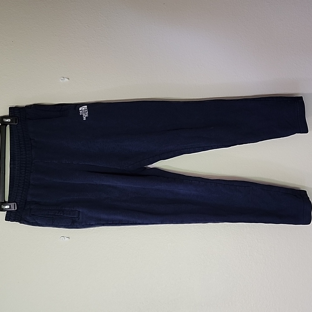 The North Face Sweatpants Navy with Elastic Waistband Relaxed Fit Size Medium